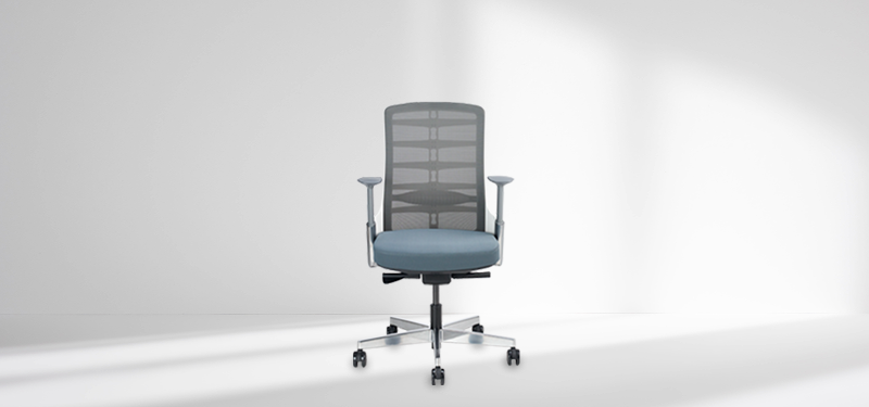 Vert ergonomic chair for active postural support